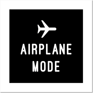 Airplane Mode Posters and Art